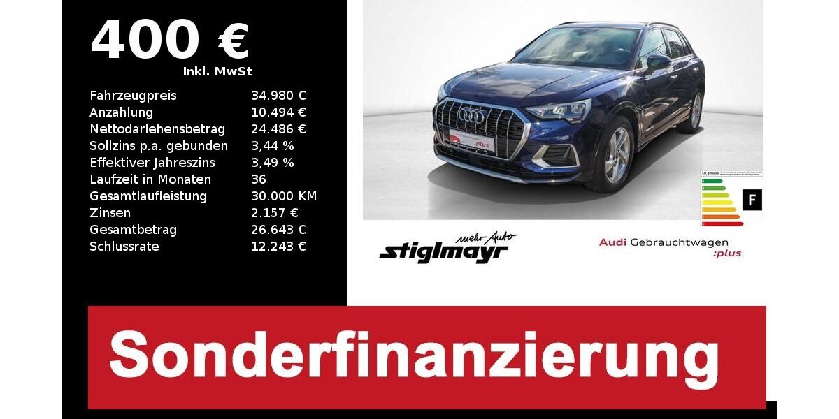 Audi Q3 26.495 km 34.980 &euro; Pfaffenhofen 85276