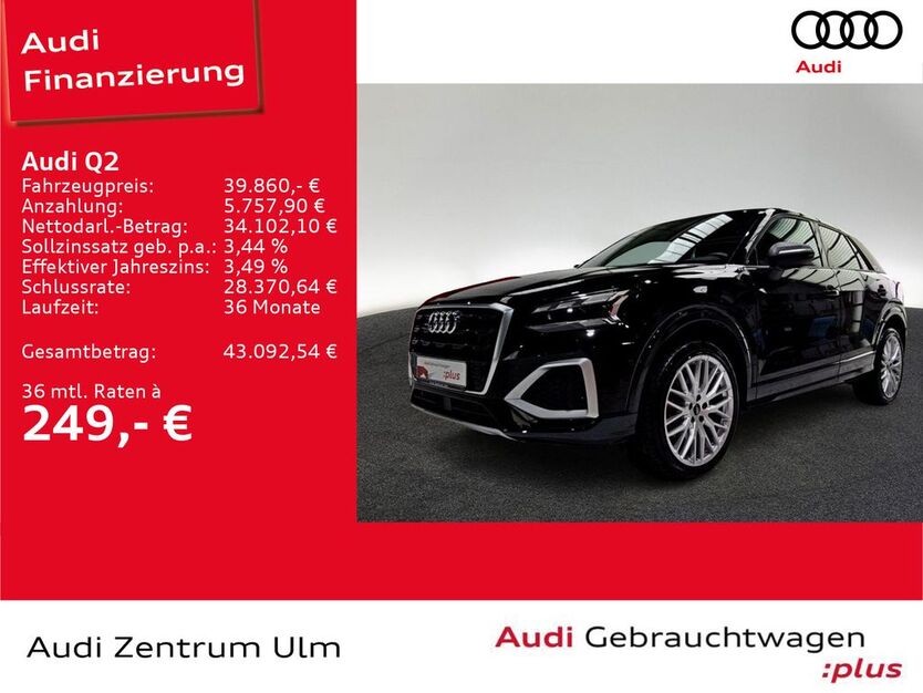 Audi Q2 6.657 km 39.860 € Ulm 89073