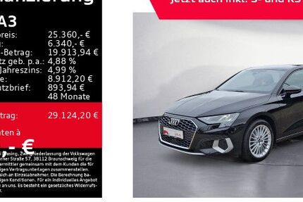 Audi A3 30.805 km 25.360 € Freiburg 79115