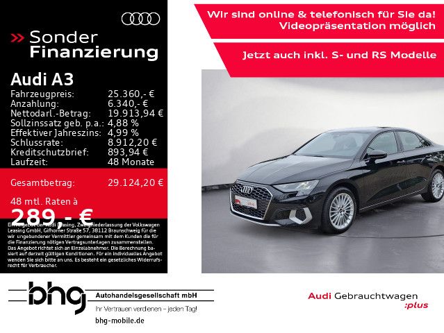 Audi A3 30.805 km 25.360 € Freiburg 79115