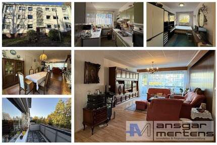 (M)EINE Wohnung vis à vis der Fachhochschule Toller Grundriss verteilt auf 4 Zimmer, Balkon & Garage 4 zimmer