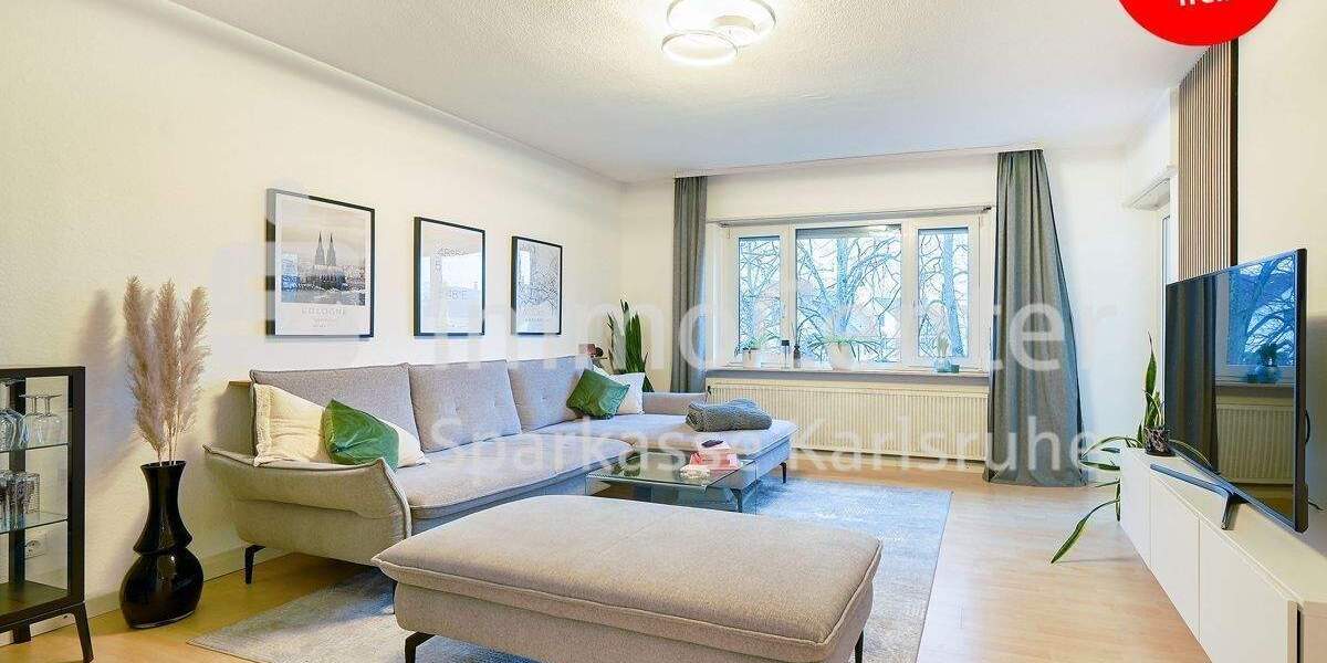 Etagenwohnung Karlsruhe / Rüppurr Rüppurr - 3 Zimmer, 73 m&sup2;, 275.000&euro; | Angebot:24904566