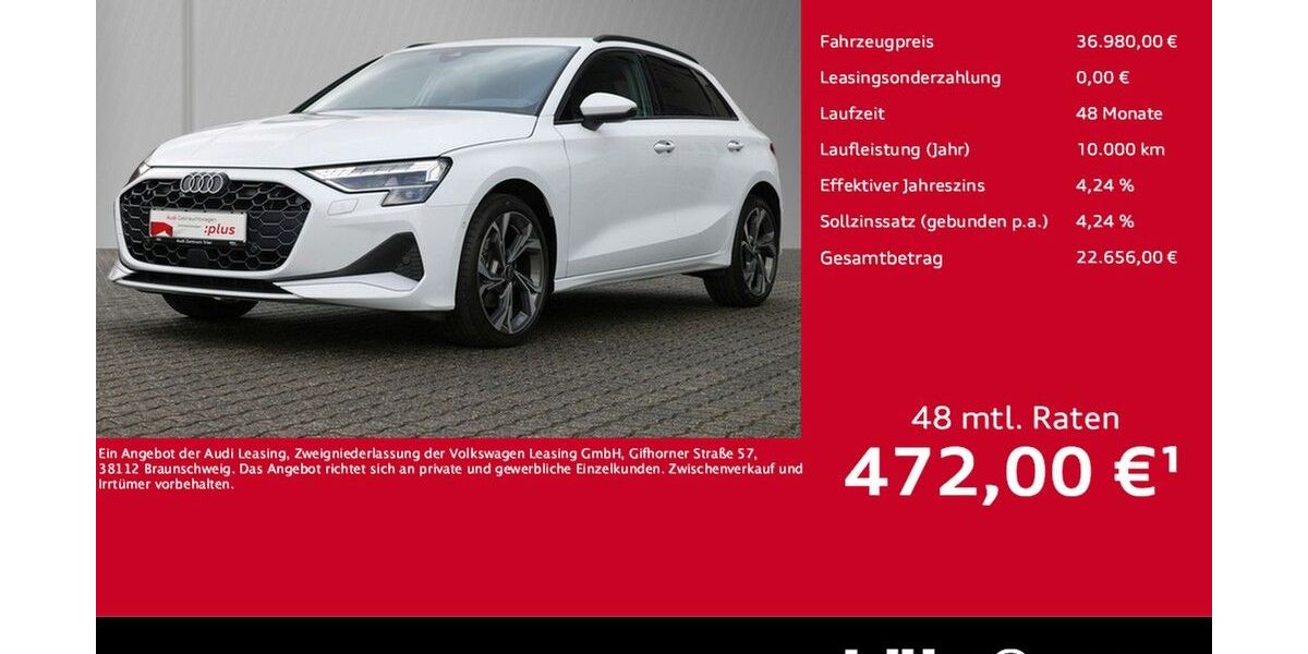 Audi A3 9.200 km 36.980 &euro; Trier 54292