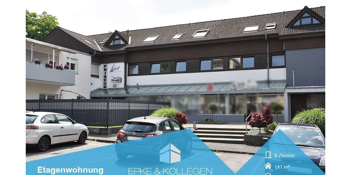Etagenwohnung Oerlinghausen - 6 Zimmer, 141 m&sup2;, 239.000&euro; | Angebot:23531257