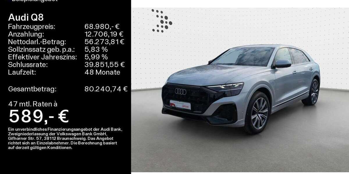 Audi Q8 27.332 km 68.980 &euro; Eisenach 99817