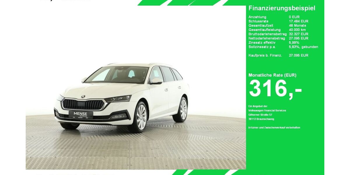 Skoda Octavia 35.622 km 27.095 &euro; Oelde (Stromberg) 59302