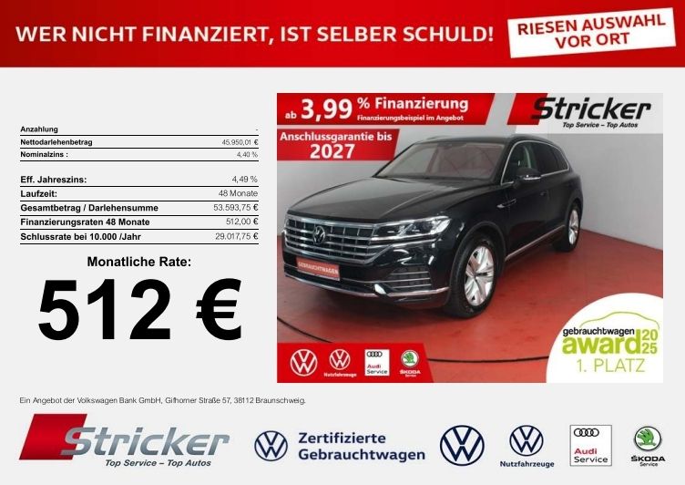 VW Touareg 39.421 km 45.949 &euro; Horn-Bad Meinberg 32805