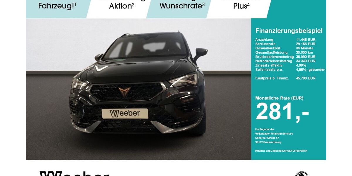 Cupra Ateca 19.500 km 42.490 &euro; Herrenberg 71083