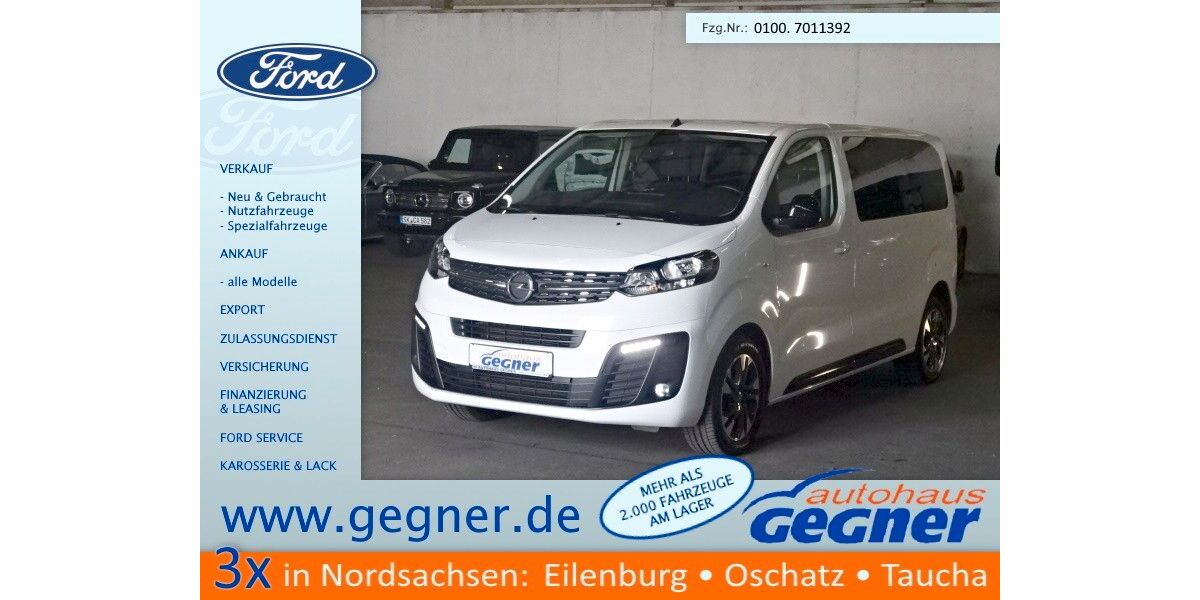 Opel Zafira Life 44.077 km 26.840 &euro; Eilenburg 04838