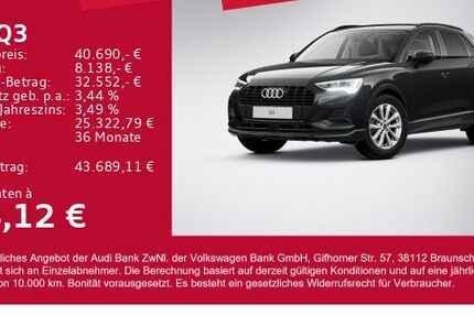 Audi Q3 10.900 km 39.870 &euro; Gersthofen 86368