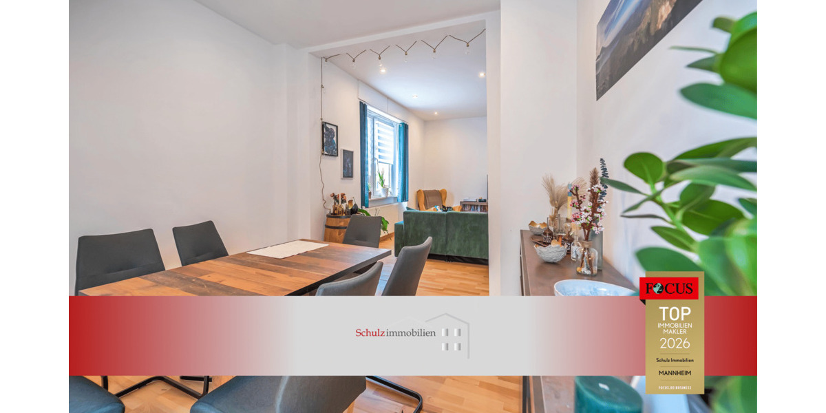 Etagenwohnung Weinheim - 4 Zimmer, 69 m&sup2;, 235.000&euro; | Angebot:26617084