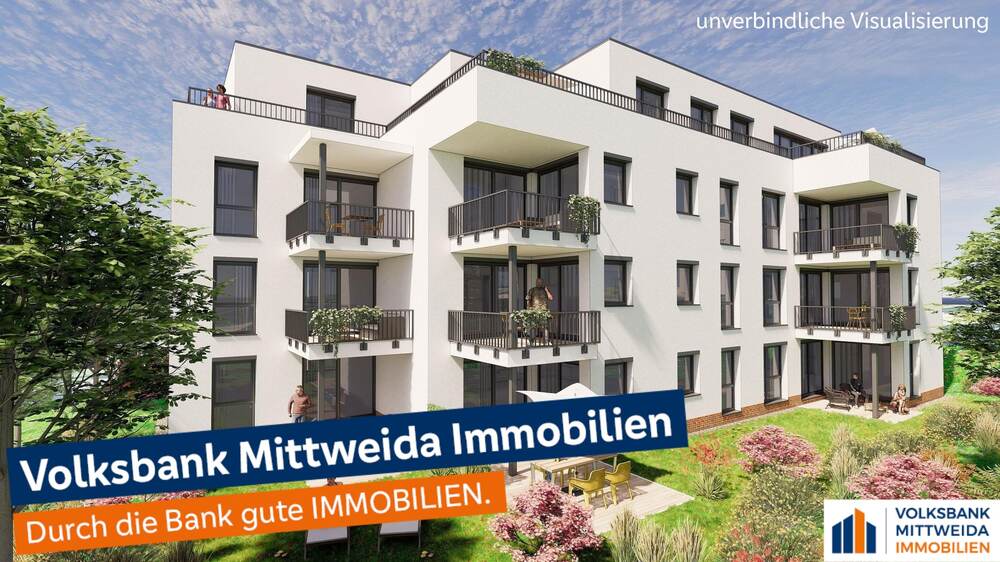 Erstbezug! Moderne 4-Zimmer Penthouse-Wohnung mit Garagenstellplatz - Einfamilienhaus Hartmannsdorf | Angebot:26557122