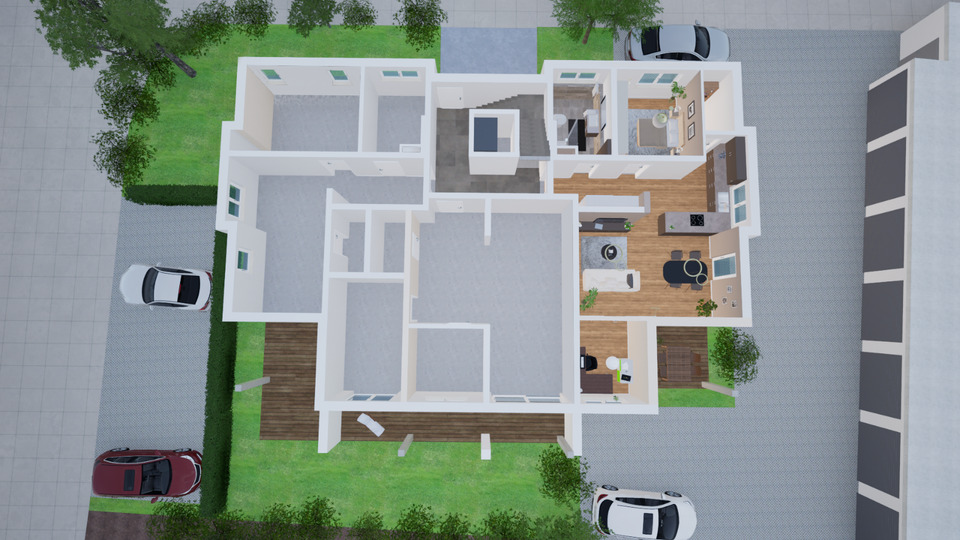 Terrassenwohnung Amberg - 3 Zimmer, 80 m&sup2;, 413.244&euro; | Angebot:25964448