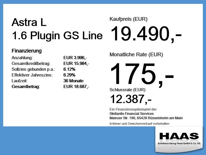 Opel Astra 52.200 km 19.490 &euro; Augsburg 86159