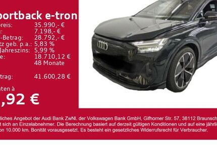 Audi Q4 e-tron 56.500 km 35.990 € Gersthofen 86368