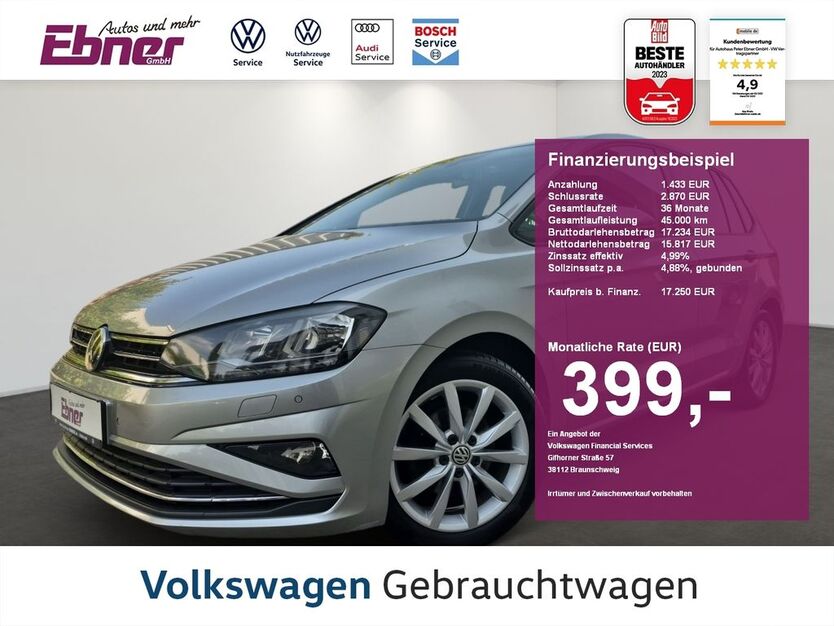 VW Golf Sportsvan 85.700 km 17.250 € Albbruck 79774