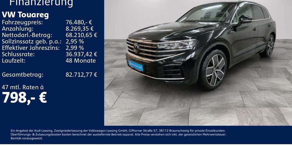 VW Touareg 16.670 km 74.980 &euro; Borna 04552
