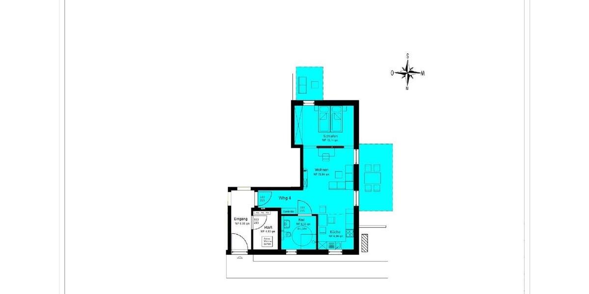 Erdgeschoßwohnung Königs Wusterhausen Niederlehme - 2 Zimmer, 68 m&sup2;, 1.167&euro; | Angebot:26625884