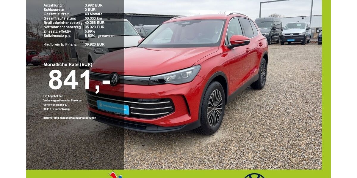 VW Tiguan 8.000 km 35.390 &euro; Mainburg 84048