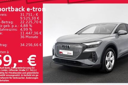 Audi Q4 e-tron 24.668 km 31.751 &euro; Eching 85386