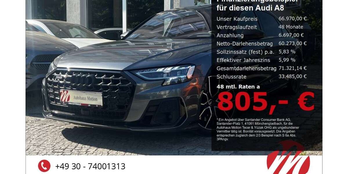 Audi A8 112.970 km 66.970 &euro; Berlin 12305