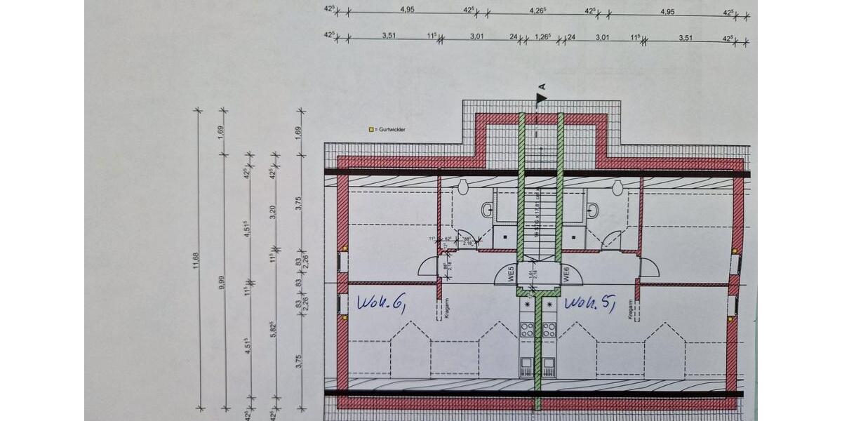 Dachgeschoßwohnung Pförring - 2 Zimmer, 64 m&sup2;, 810&euro; | Angebot:25948005