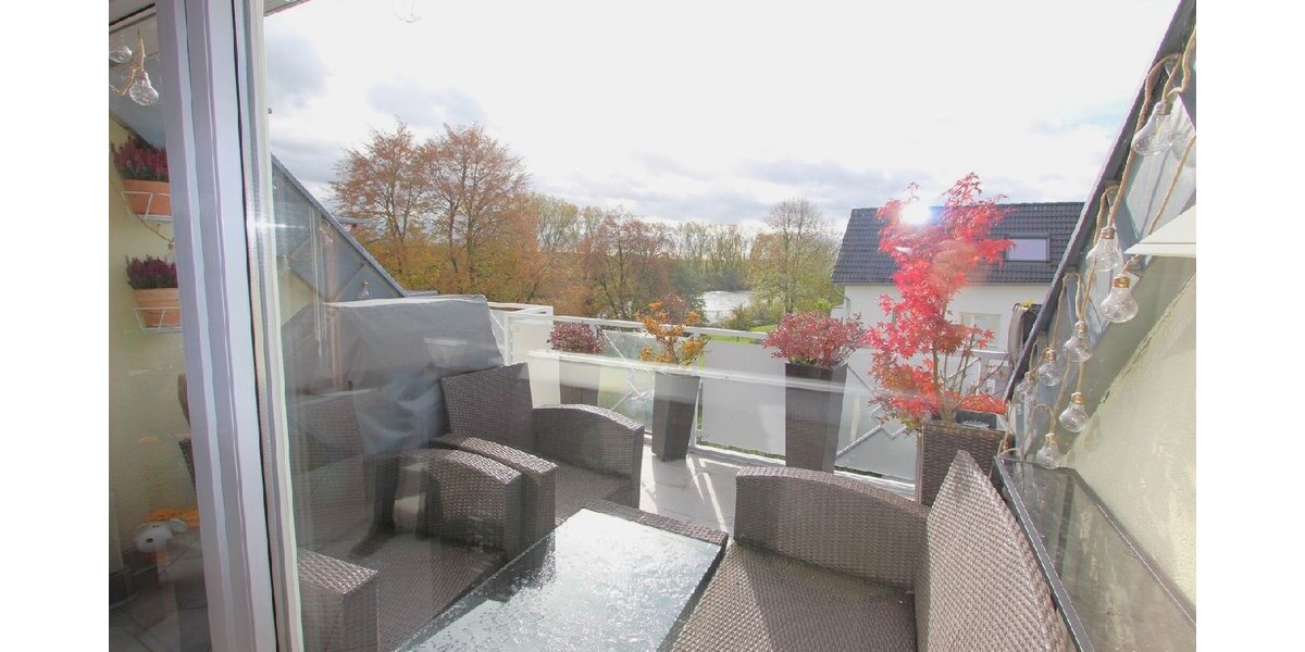 albero:) Penthouse-Feeling am Main: Maisonette + Apartment 3 zimmer