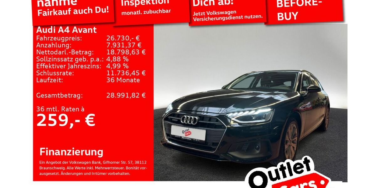 Audi A4 115.691 km 26.730 &euro; Senden 89250