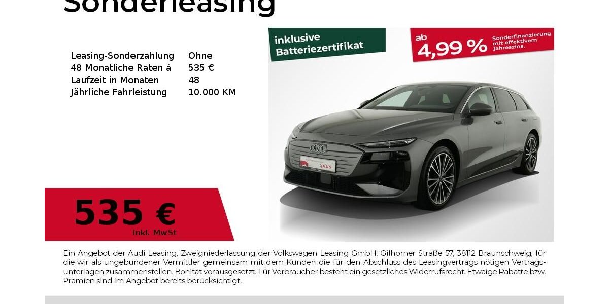 Audi A6 e-tron 6.514 km 64.490 &euro; Nürnberg 90441