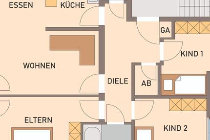 geräumige 4-Raum-Wohnung in Wittichenau ab 1.3. zur Miete 4 zimmer
