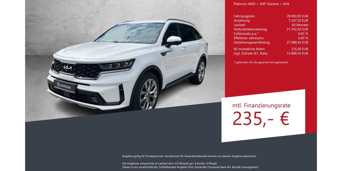 Kia Sorento 126.600 km 28.990 &euro; Haselünne 49740