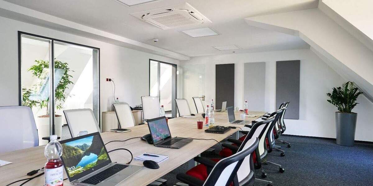 Großzügige Büromieteinheit mit CAT6-Verkabelung - All-in-Miete zimmer