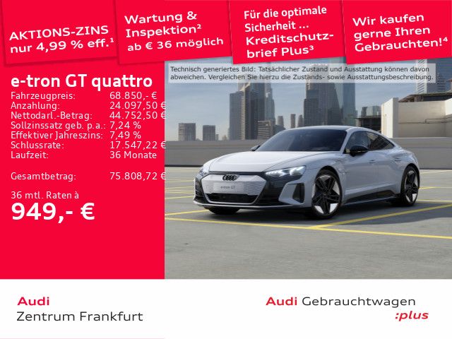Audi e-tron GT 22.973 km 68.850 &euro; Frankfurt am Main 60314