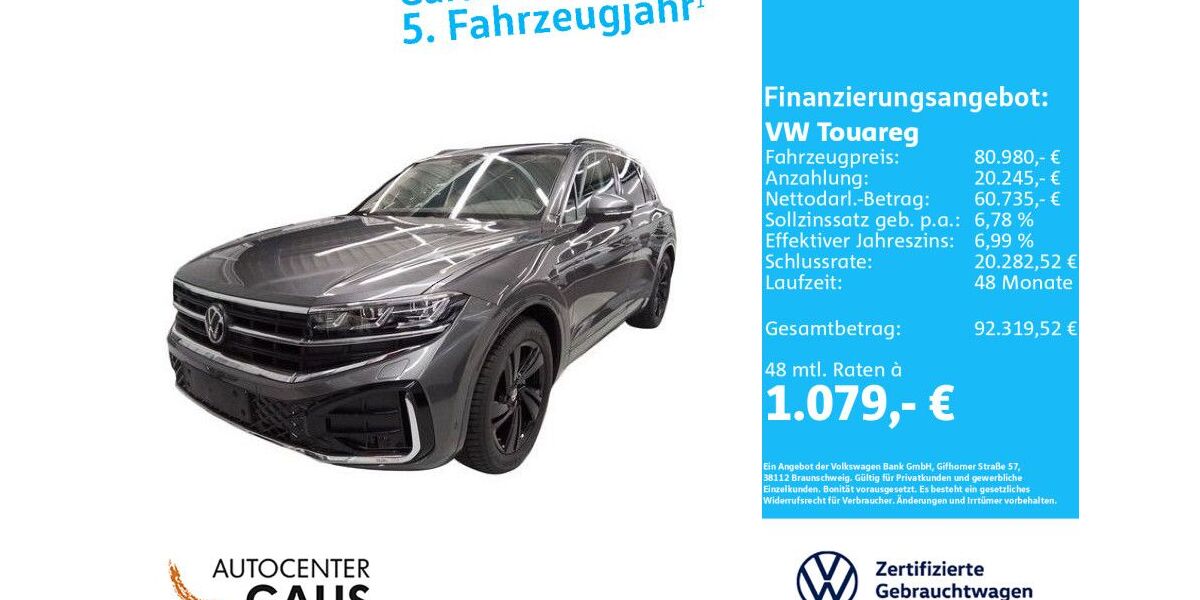 VW Touareg 6.989 km 80.980 &euro; Bielefeld 33699