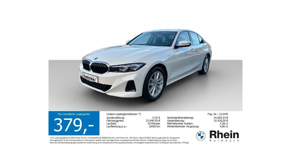 BMW 318 8.184 km 32.740 &euro; Kulmbach 95326