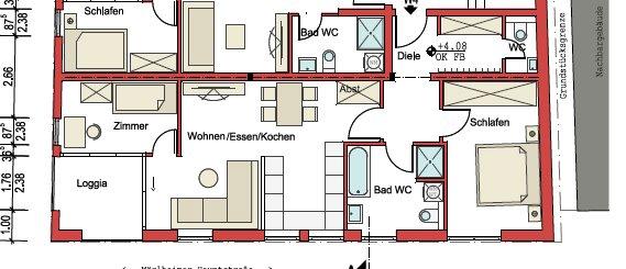 Erdgeschoßwohnung Landau in der Pfalz - 3 Zimmer, 77 m&sup2;, 282.000&euro; | Angebot:27157662