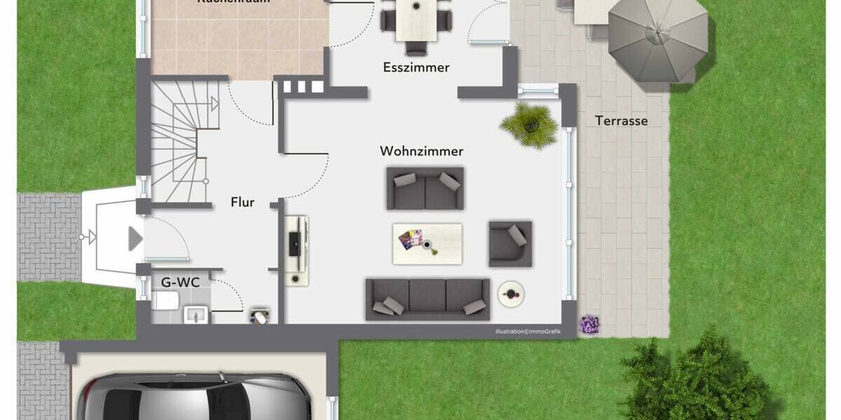 Reihenmittelhaus Kaltenkirchen - 6 Zimmer, 109 m&sup2;, 299.000&euro; | Angebot:25958593