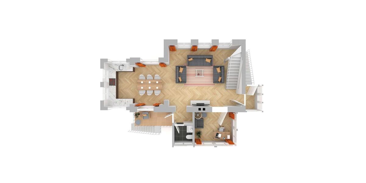 Maisonettenwohnung Oberbarnim - 3 Zimmer, 116 m&sup2;, 2.150&euro; | Angebot:26355016