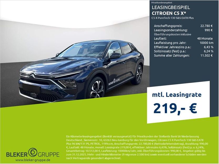 Citroen C5 X 14.500 km 22.690 € Borken 46325