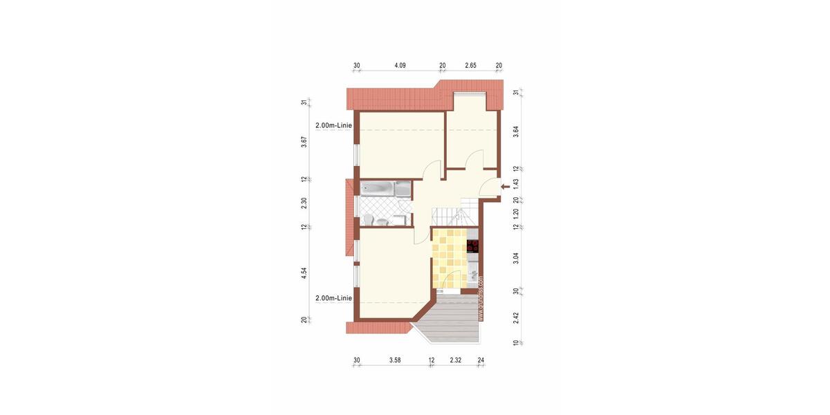 Maisonettenwohnung Crailsheim - 4 Zimmer, 92 m&sup2;, 215.000&euro; | Angebot:26875172