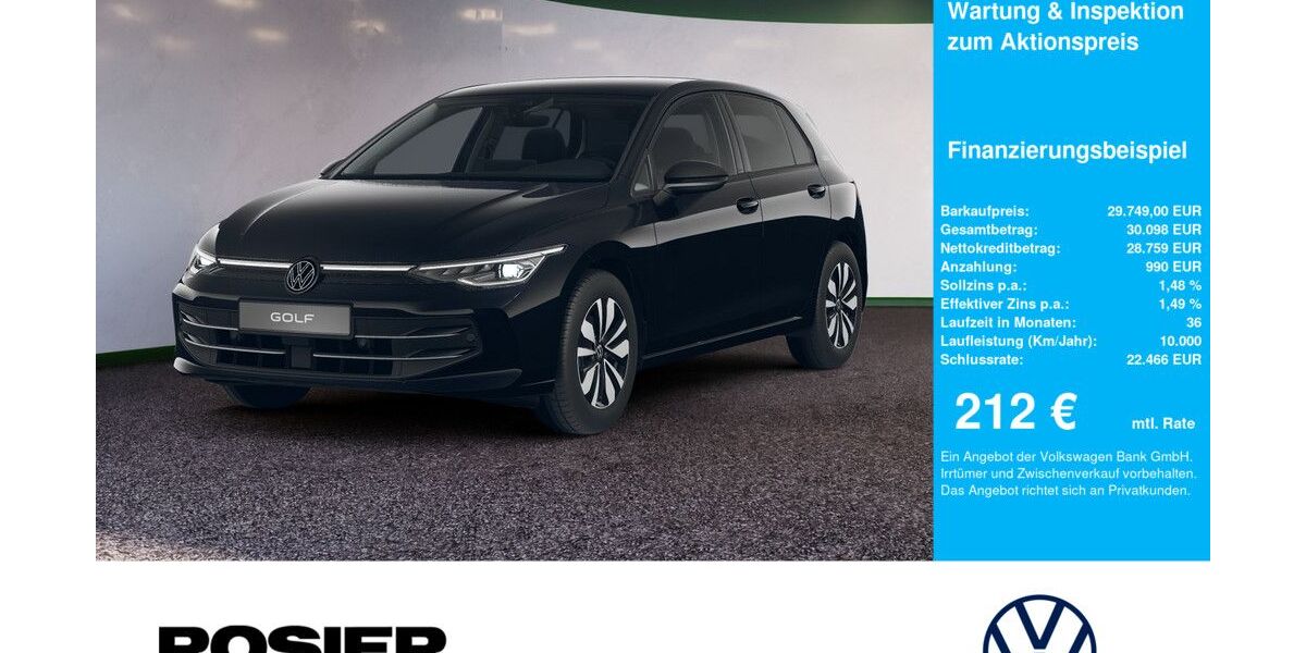 VW Golf 25.703 km 29.749 &euro; Menden 58706