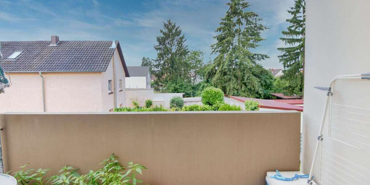 Praktisch geschnittene 2-Zimmer-Wohnung an der Grenze zur Gartenstadt mit Balkon und Stellplatz - Terrassenwohnung Mannheim Gartenstadt | Angebot:27280338