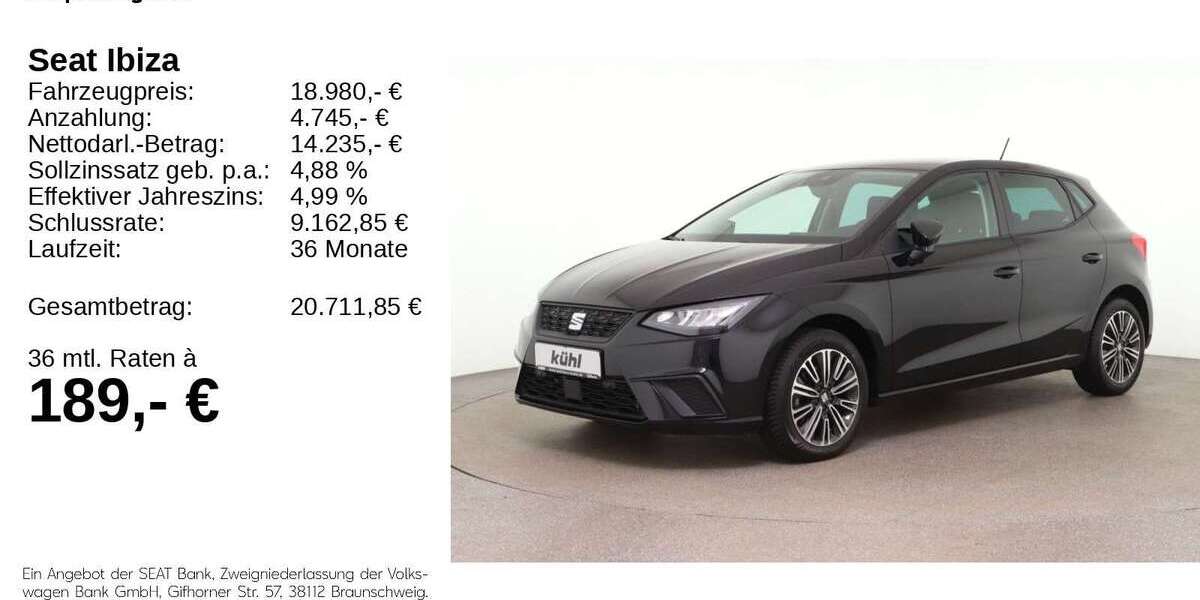 Seat Ibiza 40.210 km 18.780 &euro; Gifhorn 38518