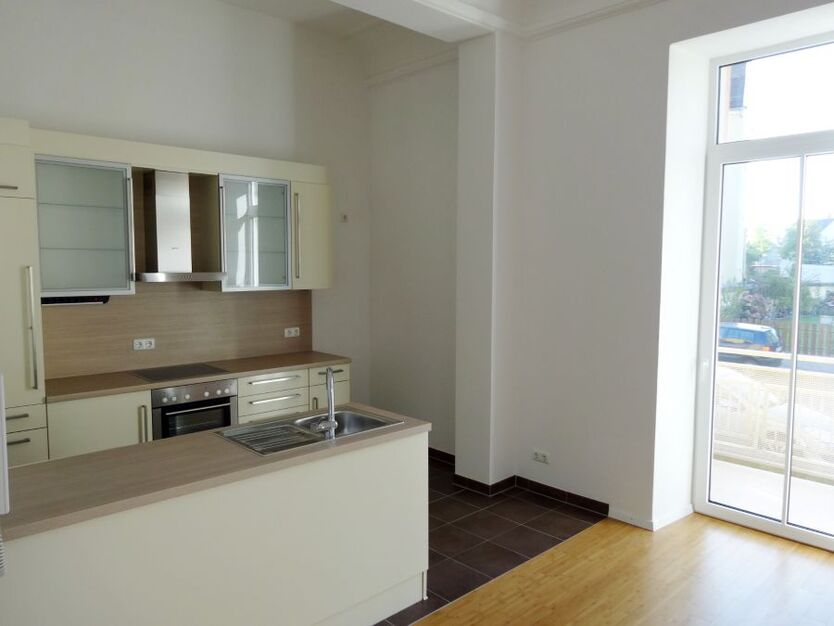 3 Altbau Loft Wohnungen am Lech: 73+82+64 qm, kernsaniert, Balkon, Parkett, Küche, ruhig, nähe KUKA, provisionsfrei
