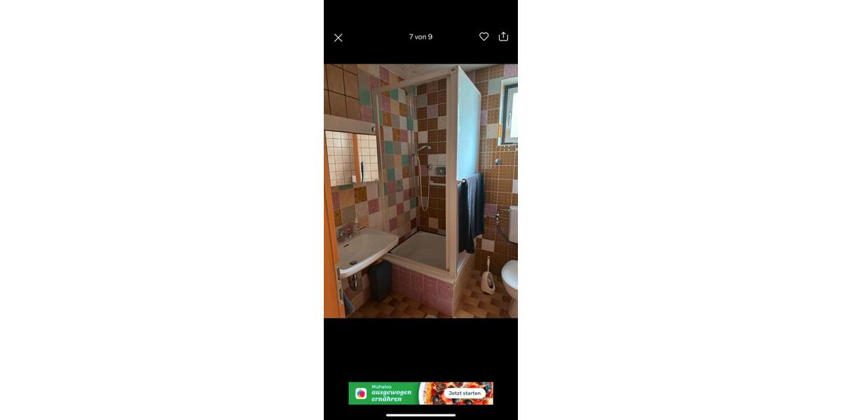 Etagenwohnung Tübingen Lustnau - 1 Zimmer, 30 m&sup2;, 130.000&euro; | Angebot:24866975