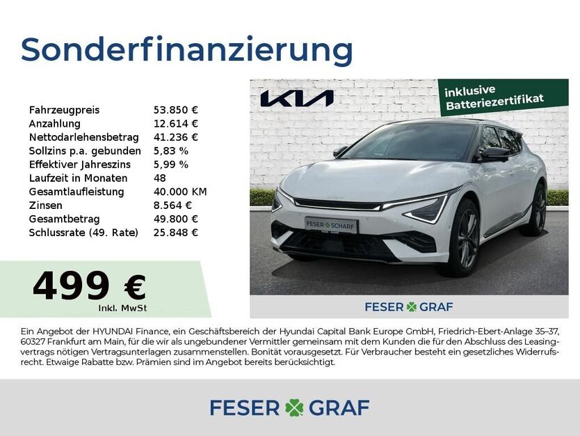 Kia EV6 11.990 km 49.450 € Roth 91154