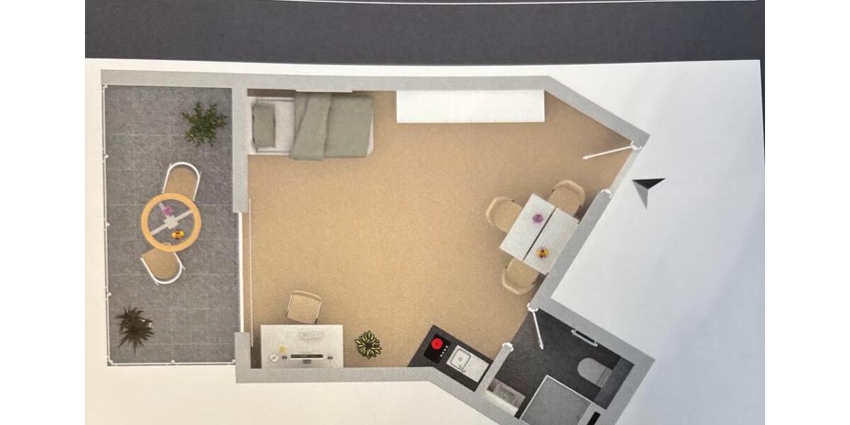 Erdgeschoßwohnung Niedereschach - 1 Zimmer, 33 m&sup2;, 125.000&euro; | Angebot:25299397