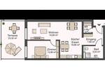 Etagenwohnung Aalen Unterkochen - 2 Zimmer, 75 m&sup2;, 1.135&euro; | Angebot:25701404