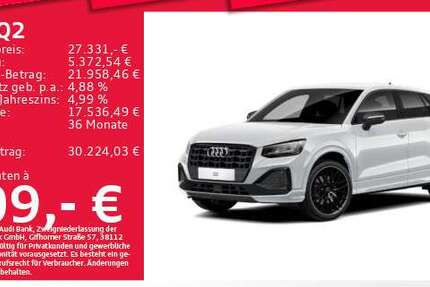 Audi Q2 36.559 km 27.331 &euro; Eching 85386