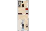 Etagenwohnung Plau am See - 1 Zimmer, 45 m&sup2;, 350&euro; | Angebot:25993763